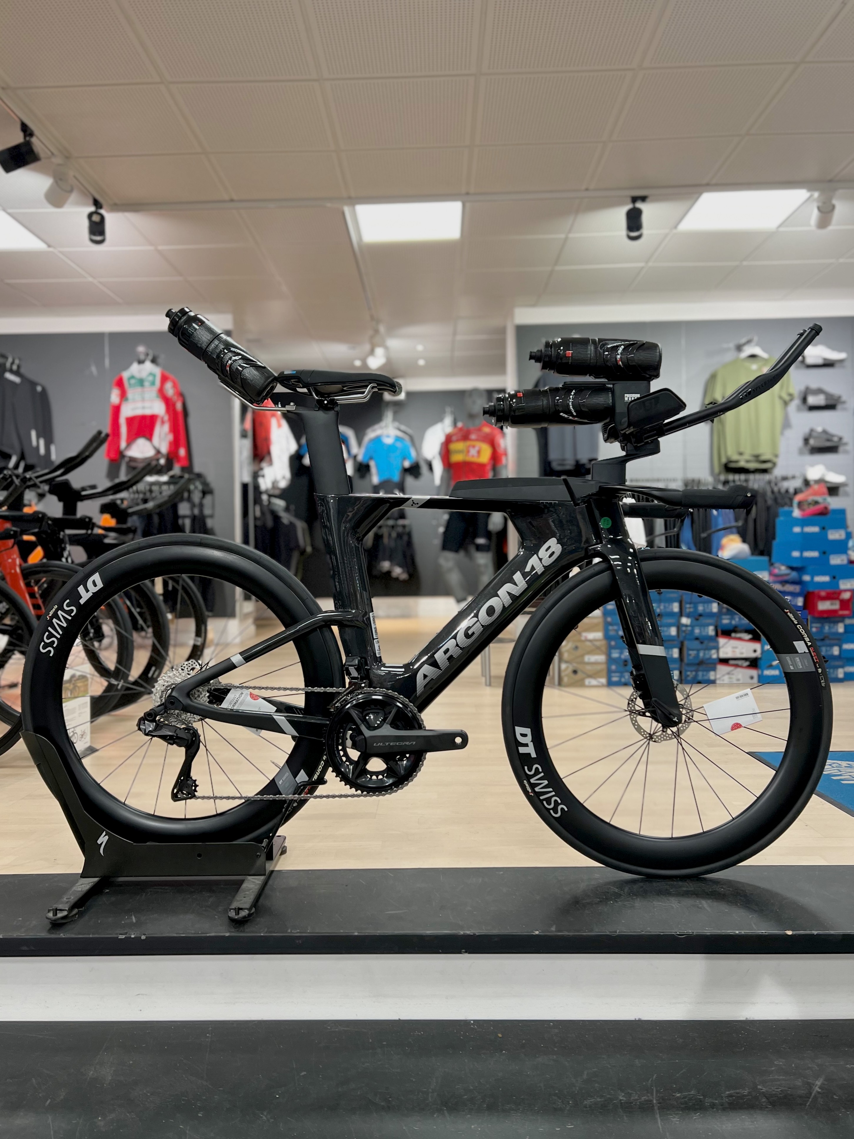 Bike setup with bottles